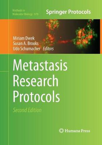 Cover image for Metastasis Research Protocols