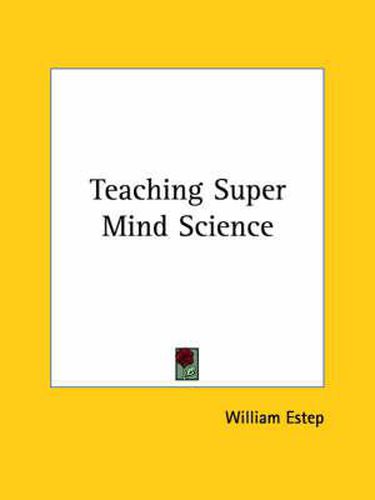 Cover image for Teaching Super Mind Science