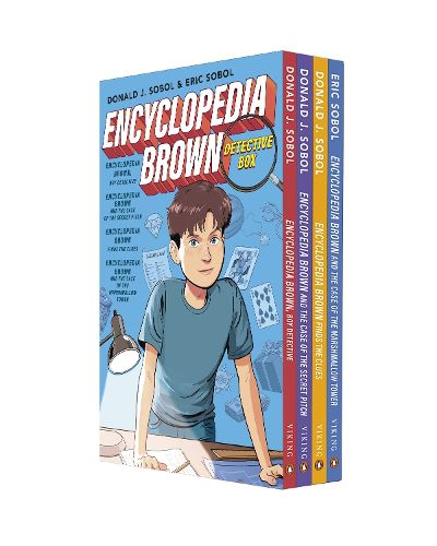 Cover image for Encyclopedia Brown Detective Box Set (4-Book Box Set)