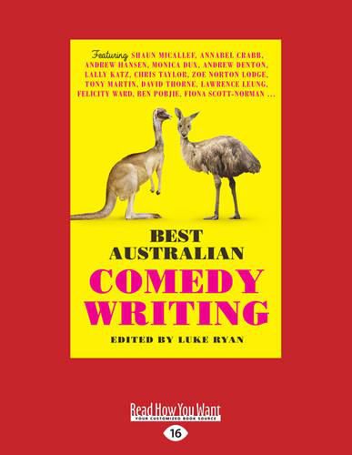 Cover image for Best Australian Comedy Writing