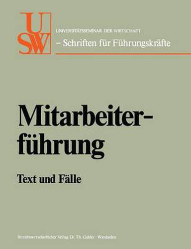 Mitarbeiterfuhrung: Text Und Falle