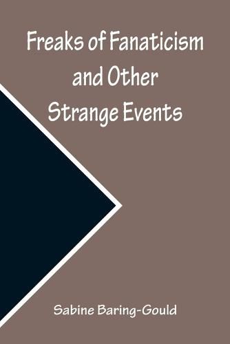 Cover image for Freaks of Fanaticism and Other Strange Events