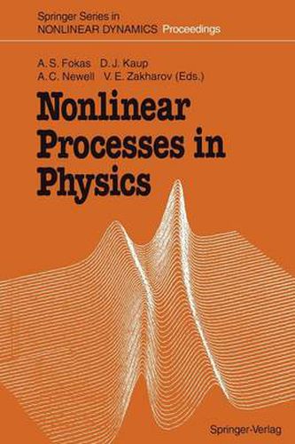 Cover image for Nonlinear Processes in Physics: Proceedings of the III Potsdam - V Kiev Workshop at Clarkson University, Potsdam, NY, USA, August 1-11, 1991