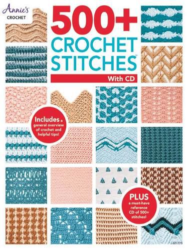 Cover image for 500+ Crochet Stitches with CD