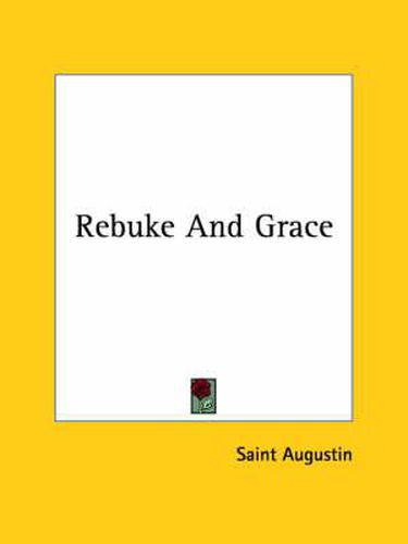 Rebuke and Grace