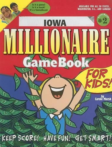 Cover image for Iowa Millionaire Game Book for Kids!: Game Book #2