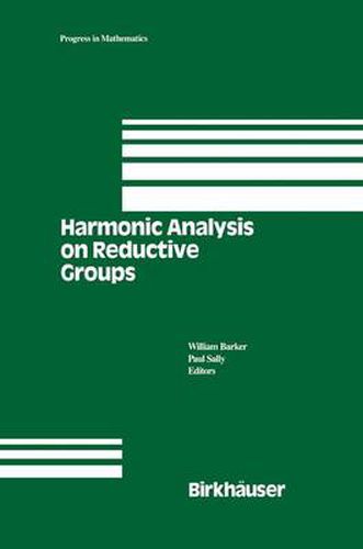 Cover image for Harmonic Analysis on Reductive Groups