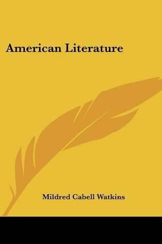 Cover image for American Literature