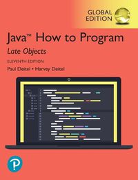 Cover image for Java How to Program, Late Objects, Global Edition