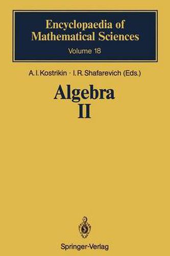 Cover image for Algebra II: Noncommutative Rings Identities