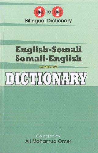 Cover image for English-Somali & Somali-English One-to-One Dictionary