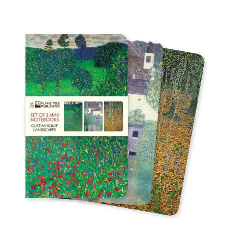 Cover image for Mini Notebook Collection: Klimt Landscapes (Set Of 3)