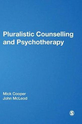 Cover image for Pluralistic Counselling and Psychotherapy