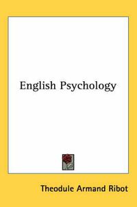 Cover image for English Psychology