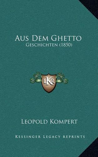 Aus Dem Ghetto: Geschichten (1850)