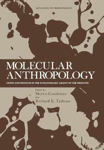 Cover image for Molecular Anthropology: Genes and Proteins in the Evolutionary Ascent of the Primates