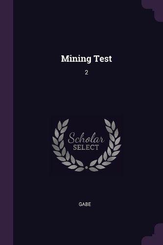 Cover image for Mining Test