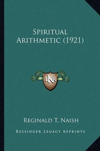 Cover image for Spiritual Arithmetic (1921)