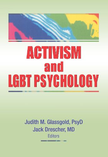 Cover image for Activism and LGBT Psychology