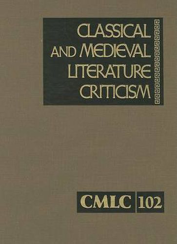 Cover image for Classical and Medieval Literature Criticism