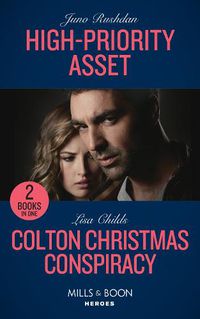 Cover image for High-Priority Asset / Colton Christmas Conspiracy: High-Priority Asset (A Hard Core Justice Thriller) / Colton Christmas Conspiracy (the Coltons of Kansas)