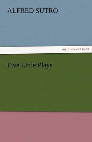 Cover image for Five Little Plays