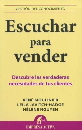 Cover image for Escuchar Para Vender