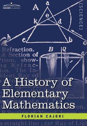 Cover image for A History of Elementary Mathematics