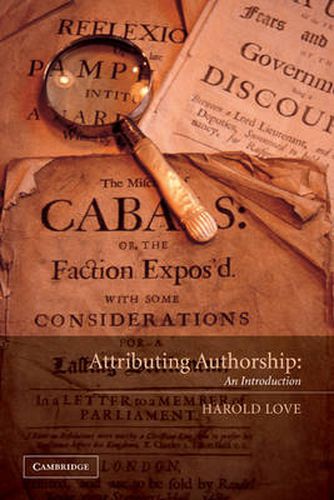 Cover image for Attributing Authorship: An Introduction