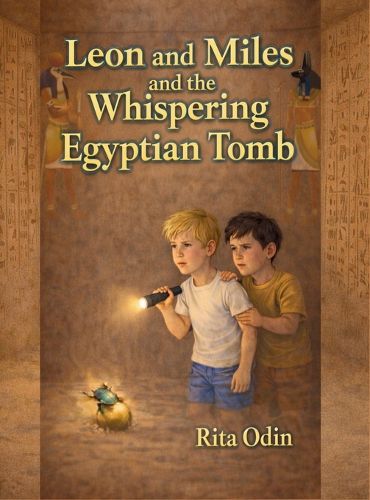 Cover image for Leon and Miles and the Whispering Egyptian Tomb