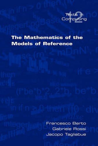 Cover image for The Mathematics of the Models of Reference