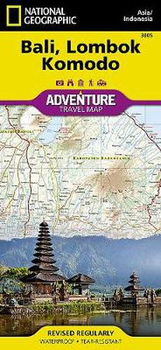 Cover image for Bali, Lombok, And Komodo: Travel Maps International Adventure Map
