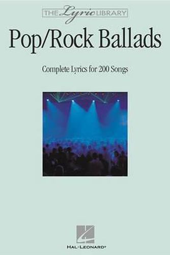 Cover image for Pop/Rock Ballads