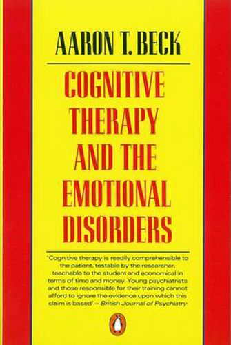 Cover image for Cognitive Therapy and the Emotional Disorders