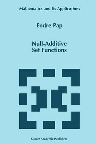 Cover image for Null-Additive Set Functions