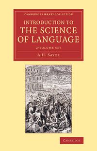 Cover image for Introduction to the Science of Language 2 Volume Set