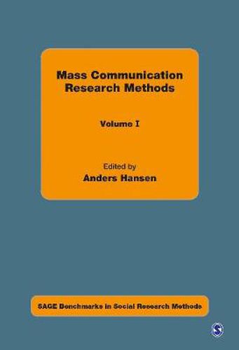 Cover image for Mass Communication Research Methods