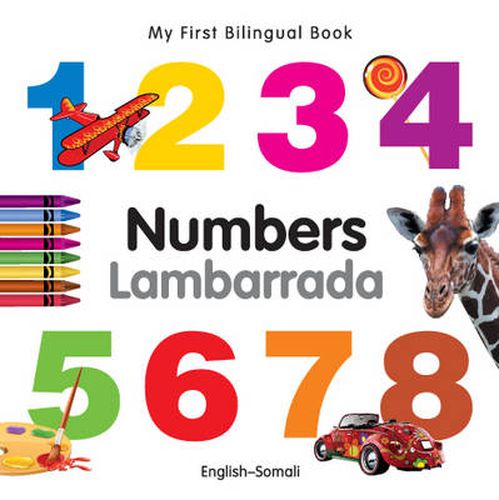 Cover image for My First Bilingual Book - Numbers - English-somali