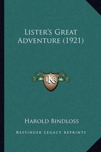 Cover image for Lister's Great Adventure (1921)