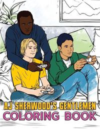 Cover image for AJ Sherwood's Gentlemen Coloring Book