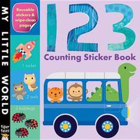 Cover image for 123 Counting Sticker Book