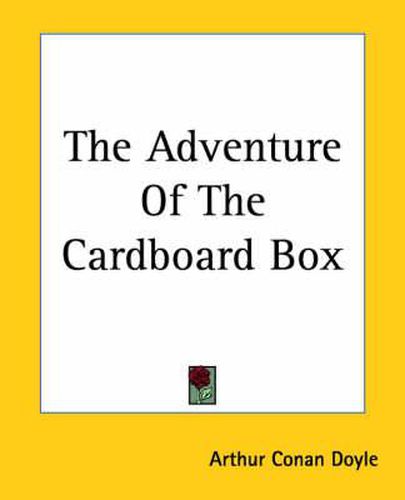 Cover image for The Adventure Of The Cardboard Box