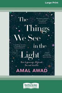 Cover image for The Things We See in the Light [16pt Large Print Edition]