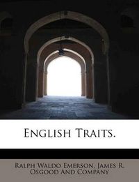 Cover image for English Traits.