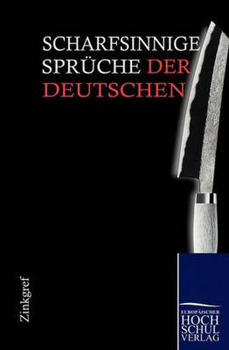 Cover image for Scharfsinnige Spruche der Deutschen