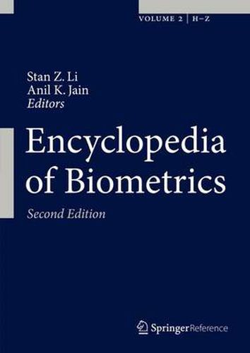 Cover image for Encyclopedia of Biometrics