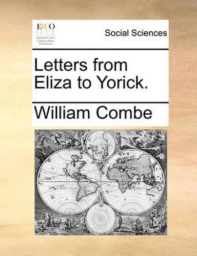 Cover image for Letters from Eliza to Yorick.