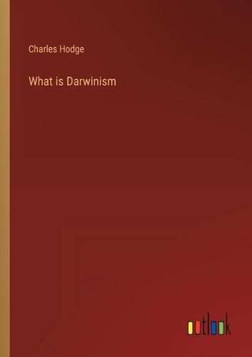 Cover image for What is Darwinism