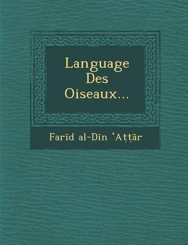 Cover image for Language Des Oiseaux...