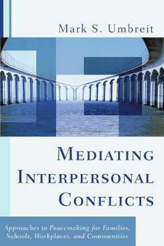 Cover image for Mediating Interpersonal Conflicts